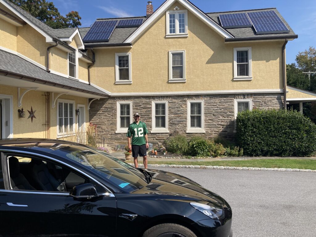 Going solar with car and house