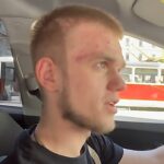 Ukrainian war refugee drives taxi in Prague